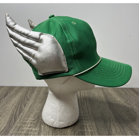 Other - VTG 1978 Vegimals Freemountain Hats Winged Hat Green Philly Eagles Fly Icarus
